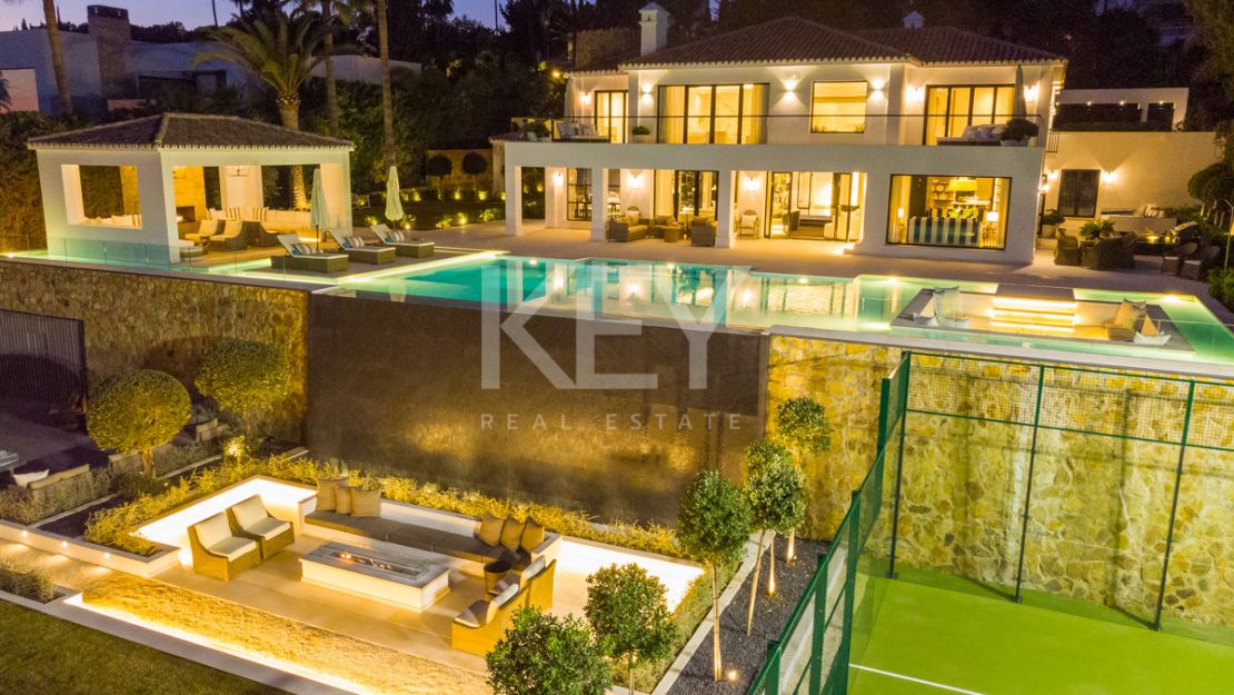 Villa Amanda: Amazing sea views luxury villa in Nueva Andalucia, Marbella