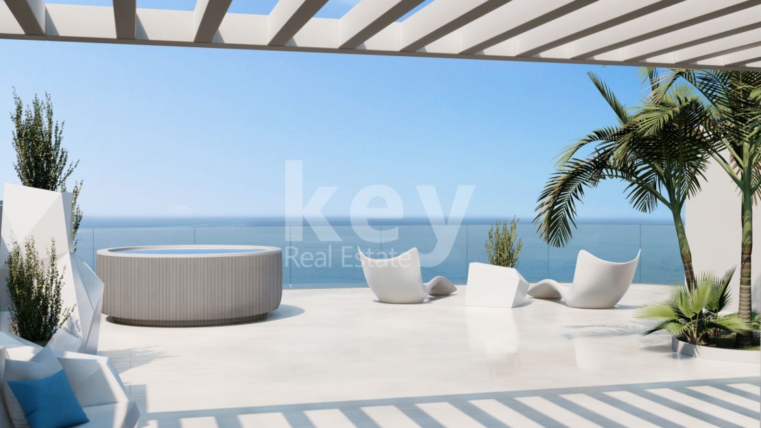 Luxury sea views penthouse in Fuengirola