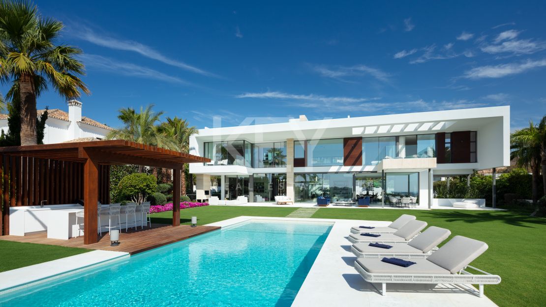 Villa Venere: A Modern villa for rent in the prestigious location in La Cerquilla, Nueva Andalucia, Marbella