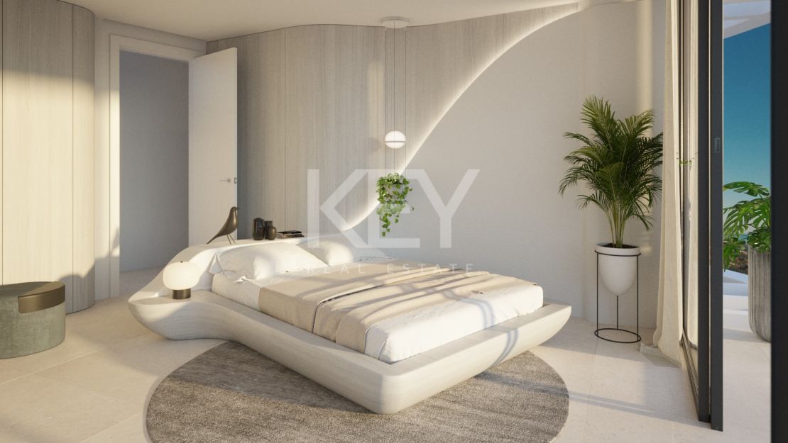 Luxury panoramic sea views penthouse in Benahavis