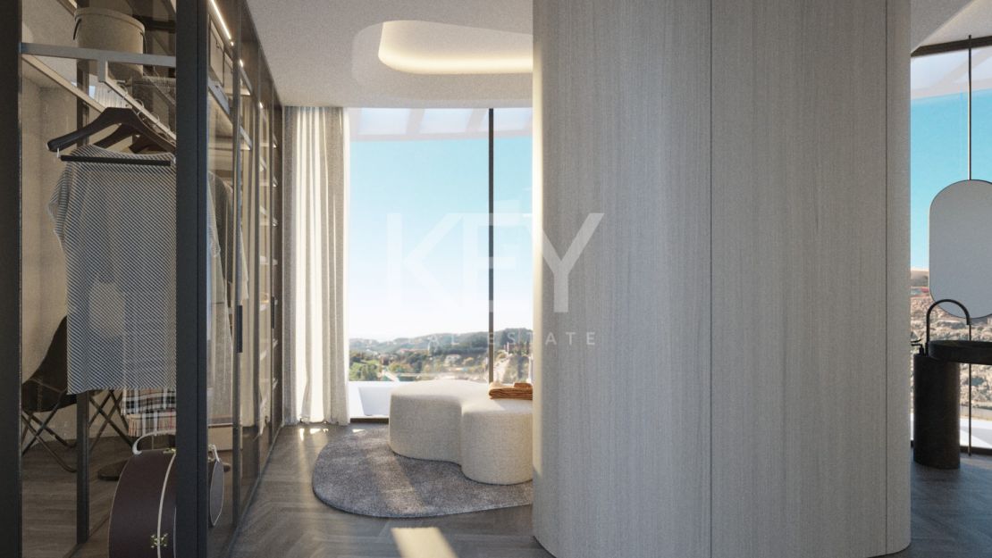 Luxury panoramic sea views penthouse in Benahavis