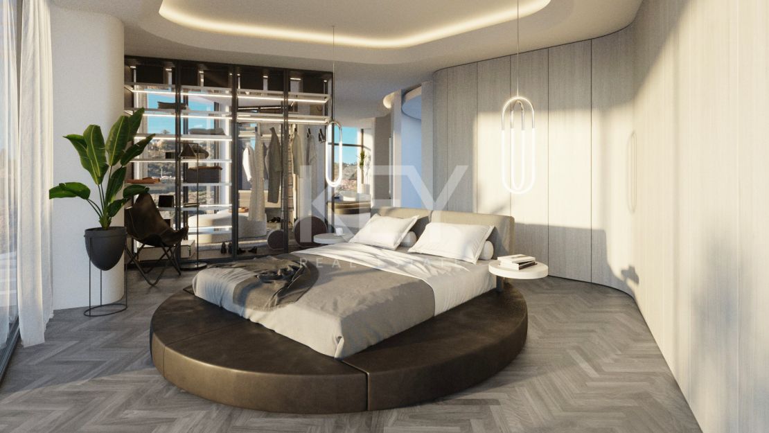 Luxury panoramic sea views penthouse in Benahavis