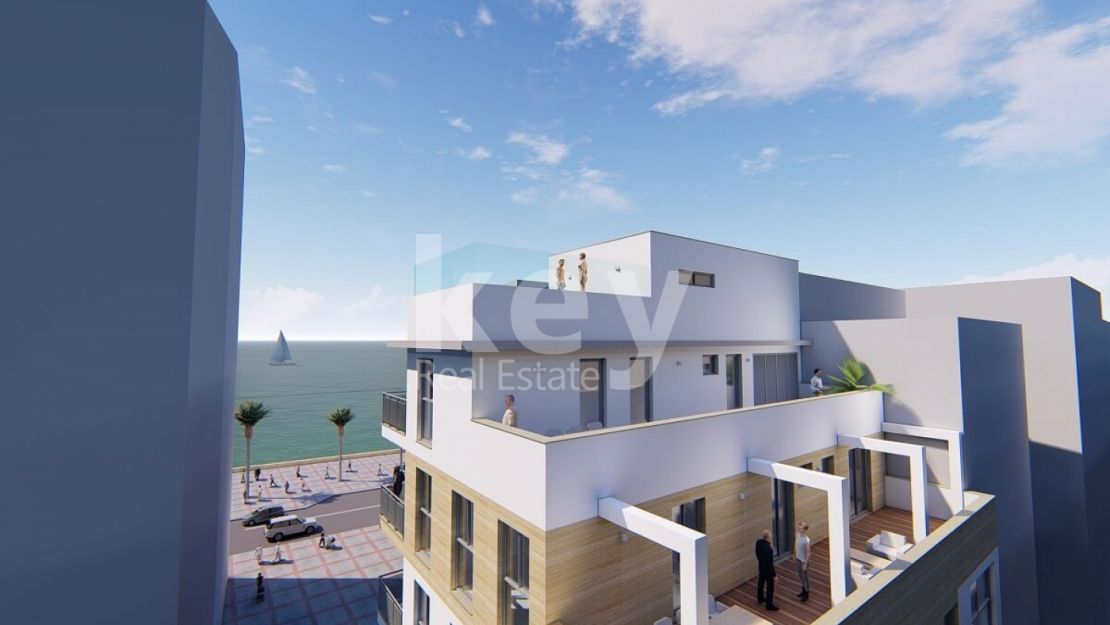 Contemporary beachside penthouse in Estepona