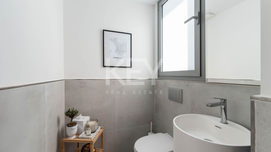 Sea views modern house in Guadalmina Alta, San Pedro