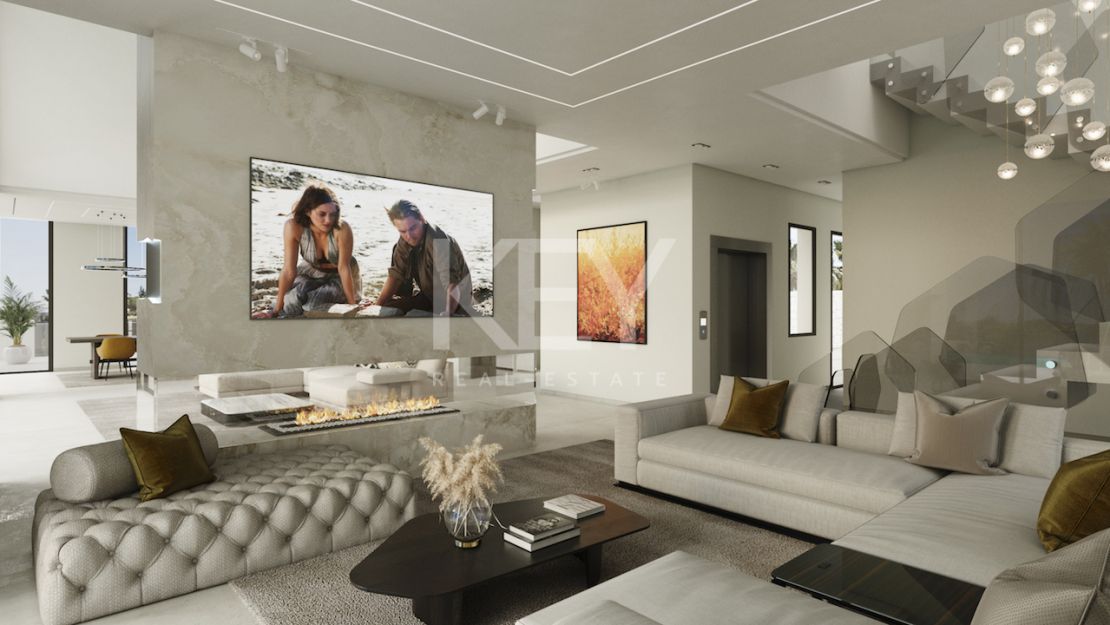 Huge sea views plot with building licence in Golden Mile, Marbella