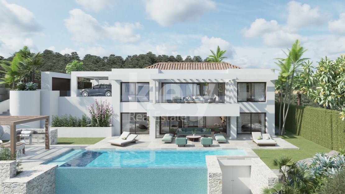 Incredible villa with open sea views in Paraiso Alto, Benahavis