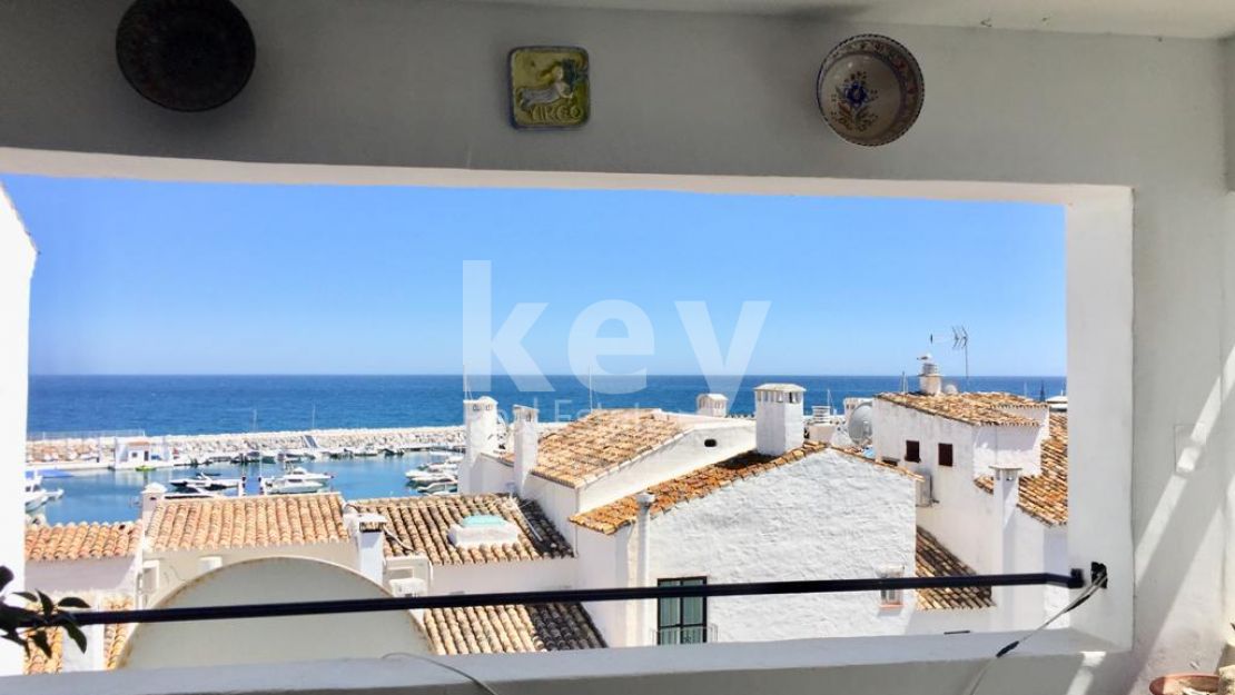 Second line beach apartment for sale in Puerto Banus, Marbella