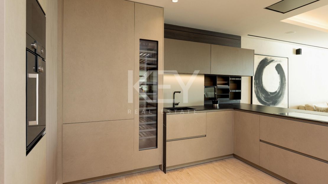 Beachfront luxury penthouse for sale in Estepona