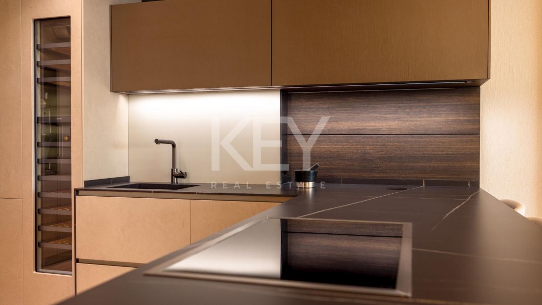 Beachfront luxury penthouse for sale in Estepona