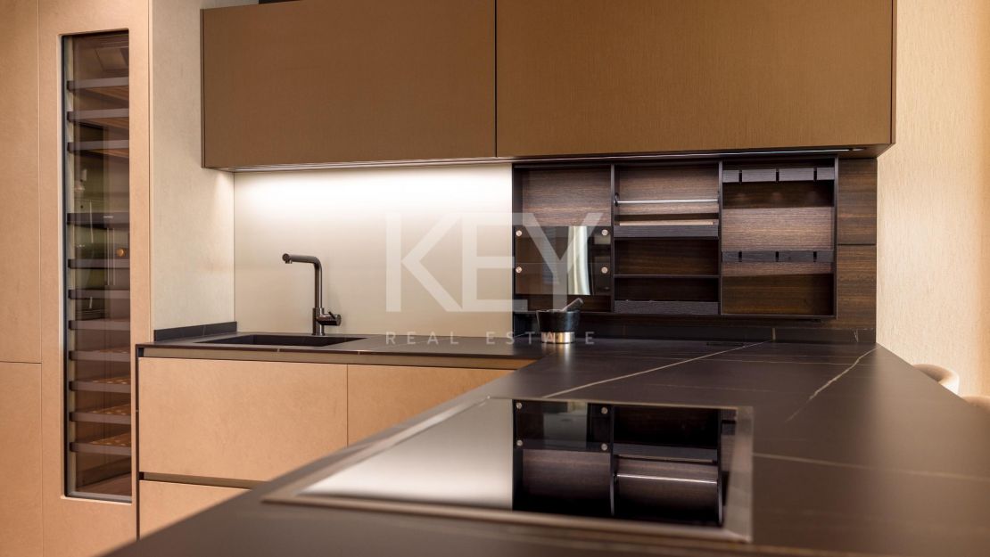 Beachfront luxury penthouse for sale in Estepona