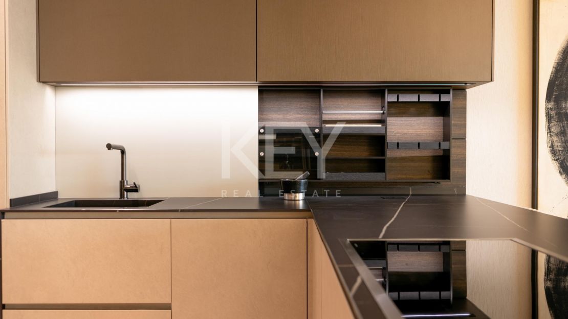 Beachfront luxury penthouse for sale in Estepona