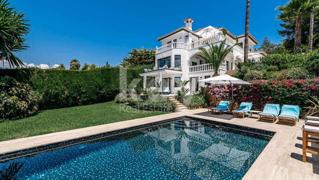 Villa Arcadia: a perfect sea views holiday villa in Costa del Sol 