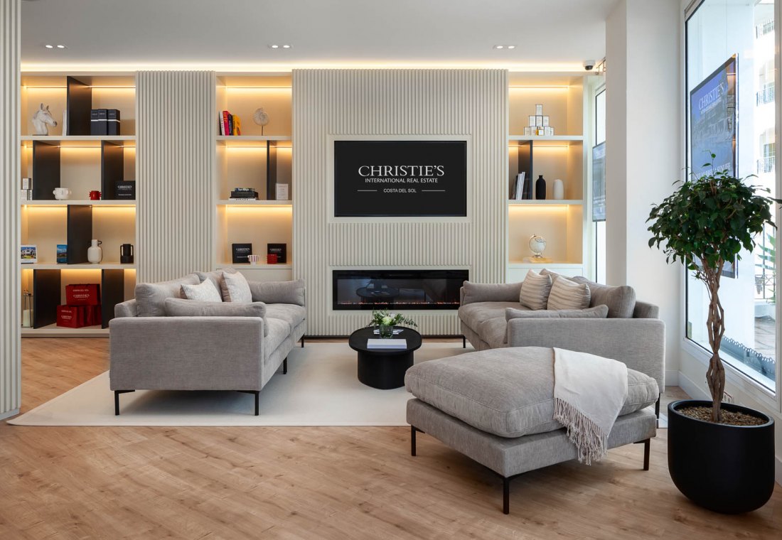 Interior view of the Christie’s International Real Estate Costa del Sol office in Marbella