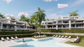 A new modern residential complex boasts and 3-bedroom apartments as well as penthouses in Estepona