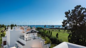 Duplex penthouse frontline beach within a gated community