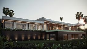 Bajo construcción: Villa contemporánea en El Herroja, Benahavis