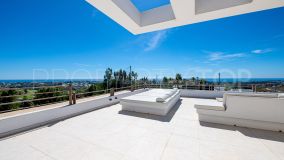 Frontline golf villa with panoramic sea views.