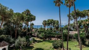 The plot with sea view on The Golden Mile, Marbella.