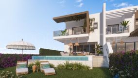 LUXURY TOWNHOUSE WITH GOLF AND SEA VIEWS IN EL CHAPARRAL GOLF!