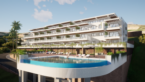 Apartments in an impressive residential project in Mijas Costa