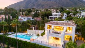 Villa de 6 dormitorios con vistas al mar en Sierra Blanca, Marbella