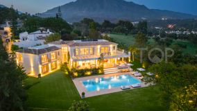Indulge in Marbella's Golf Valley Retreat: A Villa of Timeless Elegance and Modern Luxury
