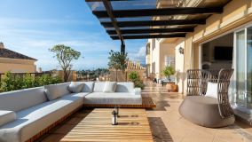 Atico Duplex en venta en Hacienda Elviria, Marbella Este