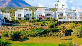 4 bedroom semi-detached house with frontal golf views for sale in the Estepona Golf area