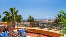 Nestled within the heart of the golf valley, an elegant interior designed four bedroom penthouse with private roof top pool offering breathtaking panoramic sea views. The property is newly refurbished in a Scandinavian style.