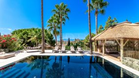 Adorable villa with sea and mountain views in El Rosario, Marbella