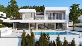 New sophisticated villa with sea views for sale in Banus Heights in La Reserva de Alcuzcuz, Benahavis