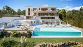 Villa de lujo de nueva construcción de 4 dormitorios con vistas panorámicas en venta en Sotogrande Alto