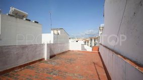 Four bedroom townhouse for sale in Estepona old town, with private solarium and possible garage