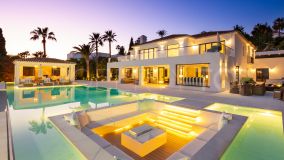 Impresionante villa moderna con excepcionales comodidades en venta en La Cerquilla, Nueva Andalucía, Marbella