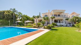 Grand Villa with Exceptional Amenities and Sea Views for Sale in Paraiso Alto, Benahavis