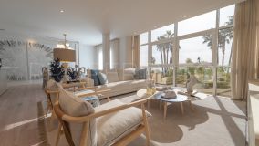 Extensively renovated beachfront apartment with postcard-perfect views for sale in Estepona Centre