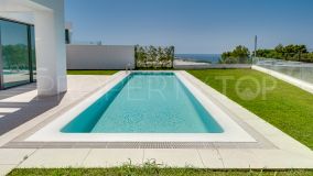 Extensive, newly completed villa in a prestigious complex with super sea views and a private swimming pool.