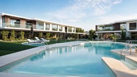 Sophisticated Living in Sotogrande: Contemporary Townhouse with Panoramic Golf Course Views and Resort-style Amenities