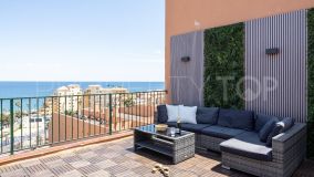 Bright and spacious penthouse with excellent sea views just 500 metres from the beach in Fuengirola