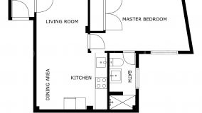 1 bedroom apartment in La Merced for sale