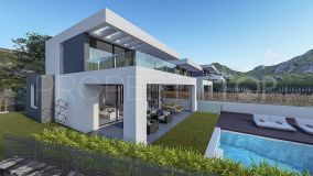 Newly built modern villa with sea views in Mijas