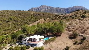 Very private finca for sale with very beautiful views of the mountains and is located in the south of Spain on the Costa del Sol Inland in Andalusia, about 45 minutes drive from Gibraltar and an hour drive from Malaga.