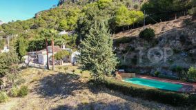 Finca in Casares with beautiful views of the sea and the mountains, about 10 minutes walk from the village of Casares.