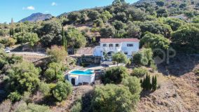 Very private country property located on the outskirts of Gaucin, Costa del Sol, Malaga, Andalusia with panoramic mountains views.