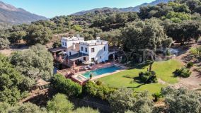 Very private country property located on the outskirts of Gaucin, Costa del Sol, Malaga, Andalusia with spectacular panoramic mountain views.
