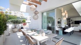 Exquisite 4 bedroom penthouse with panoramic sea and mountain views in the hills of Benahavis