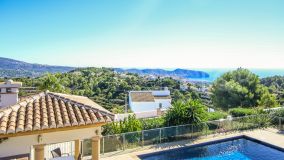 Stunning Villa in Moraira with Panoramic Sea View