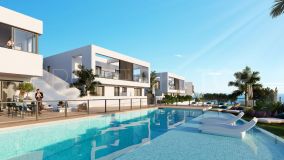 New Contemporary Development of Semi Detached Villas in Mijas Costa