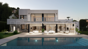 This stunning modern luxury villa in El Portet