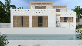 Lujoso chalet moderno de 4 dormitorios con vistas al mar en Moraira
